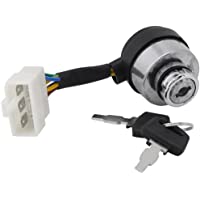 Interruptor de encendido con clave para 2-5 – 6-5 kW Gas Generador 188 F Starter- 6 alambre ignición cilindro de…